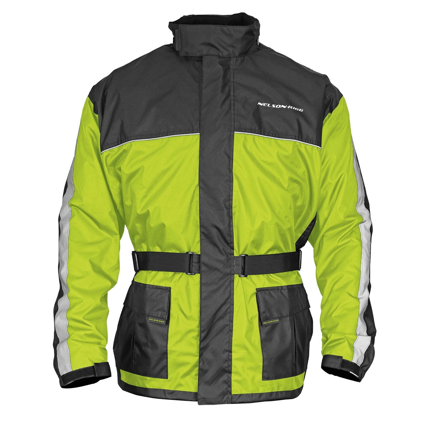Nelson-Rigg Solo Storm Jacket - Hi-Vis/Black - Medium SSJ-HVY-02-MD_860174
