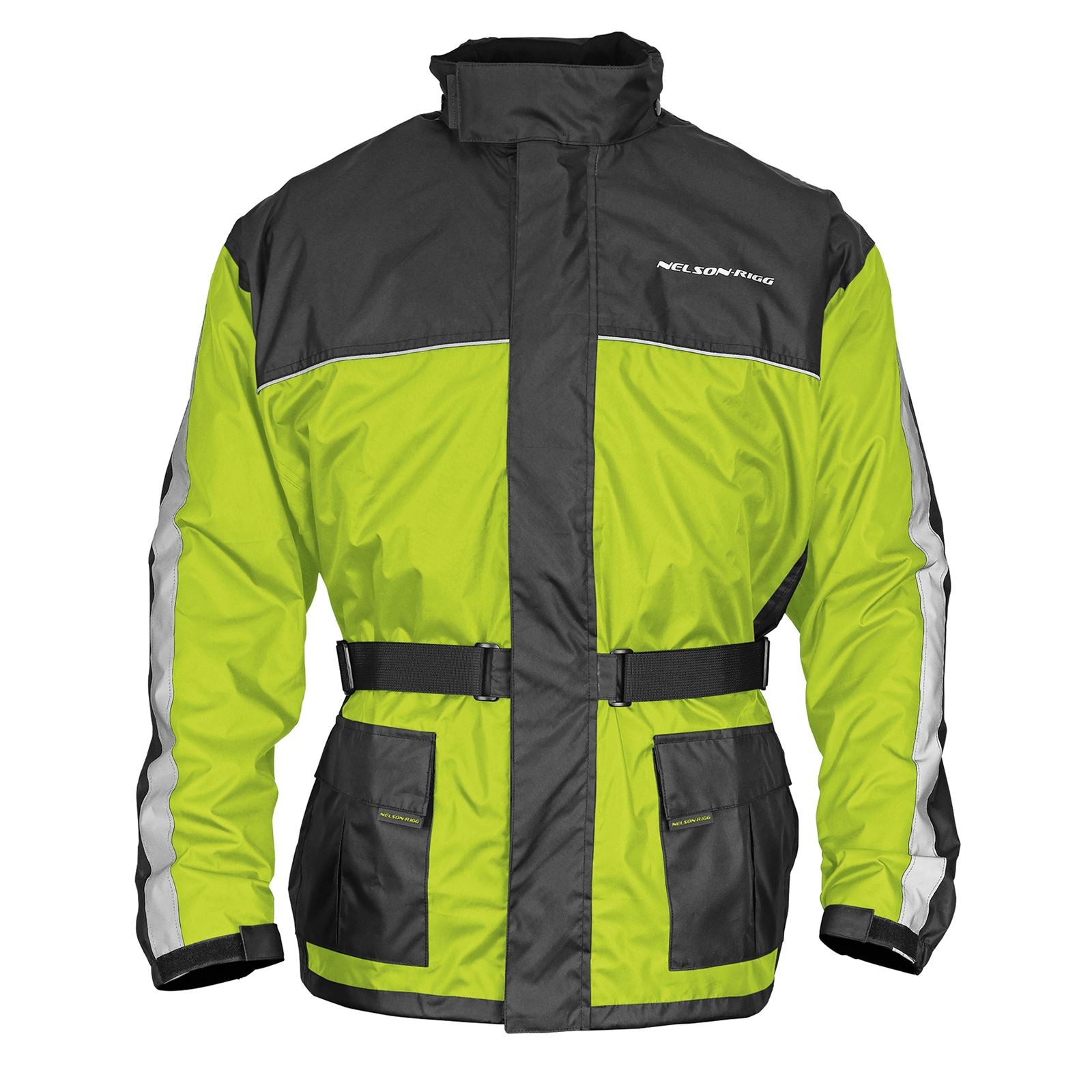 Nelson-Rigg Solo Storm Jacket - Hi-Vis/Black - Medium SSJ-HVY-02-MD_860174