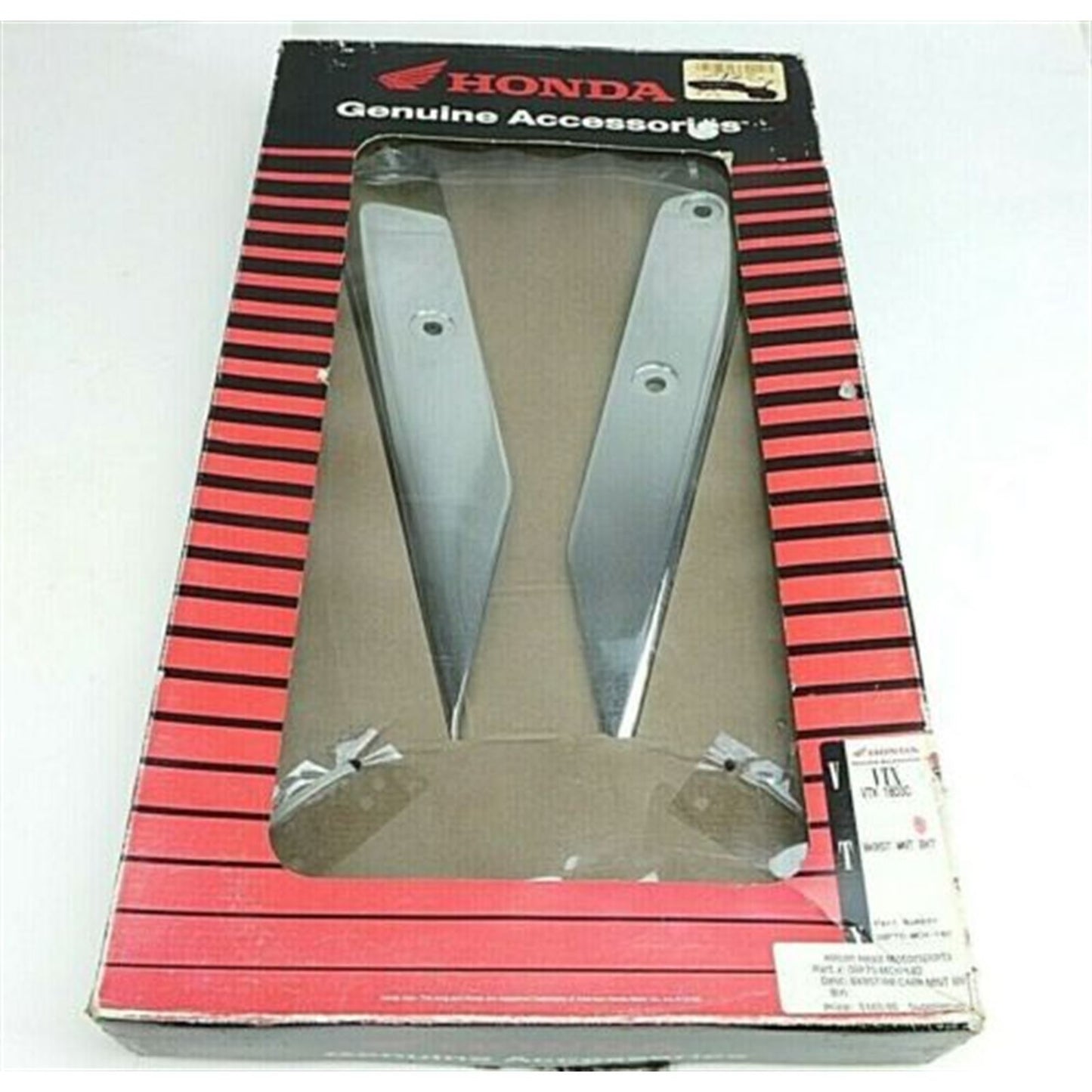NOS Backrest Sidearm Brackets For Honda VTX1800 2005-2009  08F75-MCH-140_936847