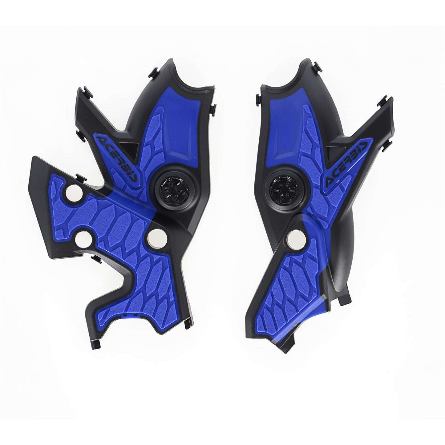 Acerbis X-Grip Frame Guard Black/Blue for Yamaha 2911461004_774833