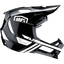 100% Trajecta Helmet - Fidlock - Black/White - XL 80003-00008_1039832