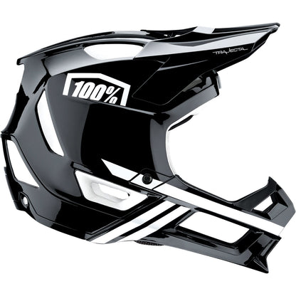 100% Trajecta Helmet - Fidlock - Black/White - XL 80003-00008_1039832