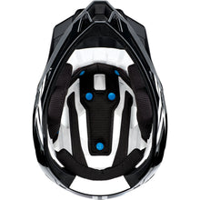 100% Trajecta Helmet - Fidlock - Black/White - XL 80003-00008_1039761