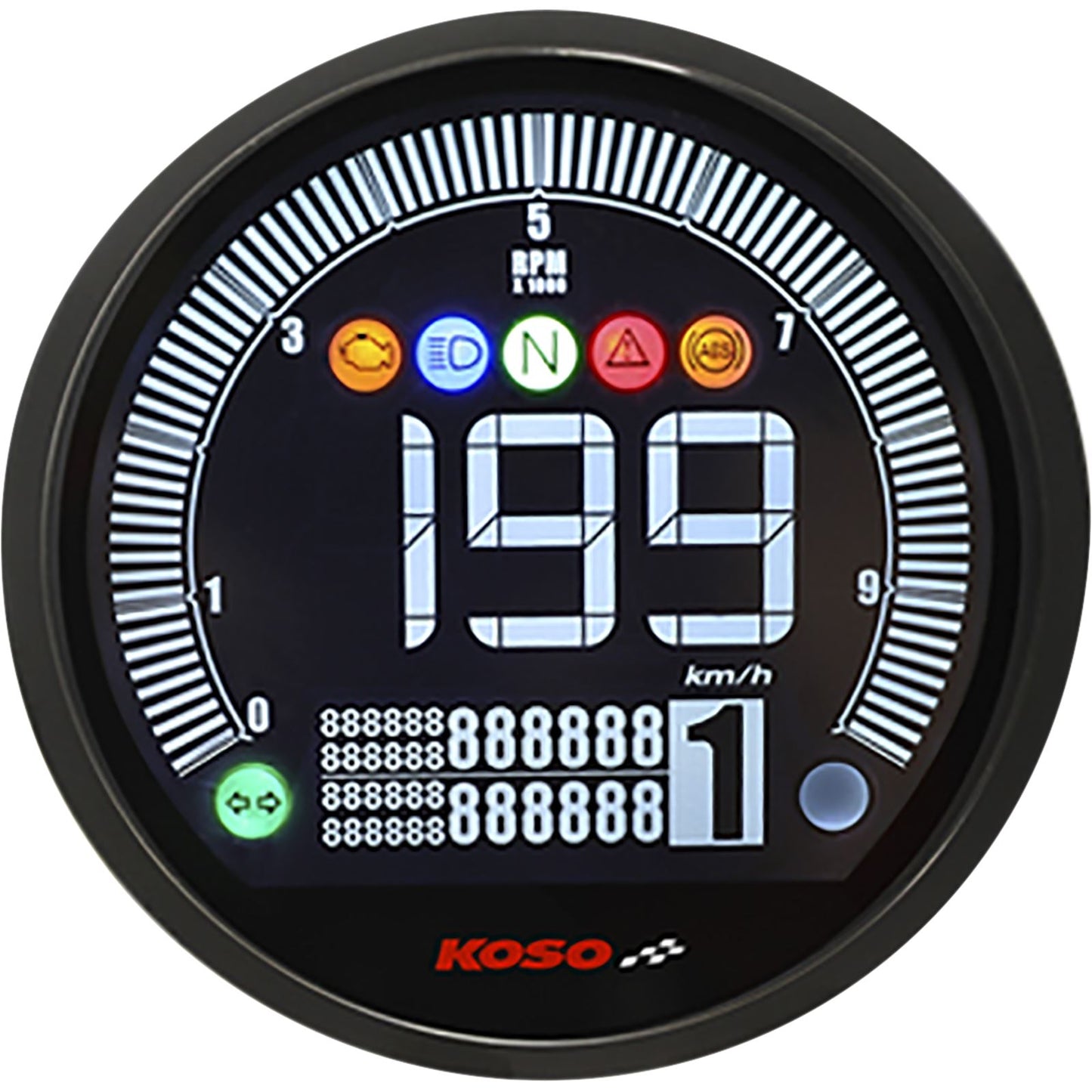Koso DL-04 - Multifunction Meter BA077001_1058409