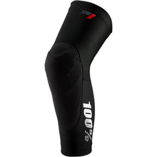 100% Teratec Knee Guards - Black - Large 70003-00003_1040135
