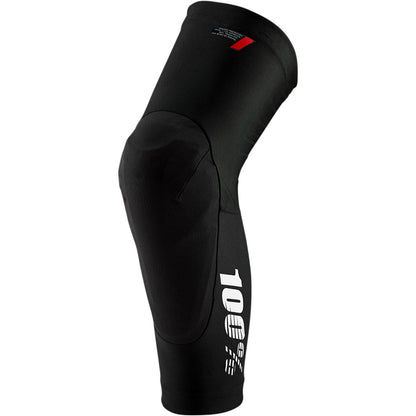 100% Teratec Knee Guards - Black - Large 70003-00003_1040135