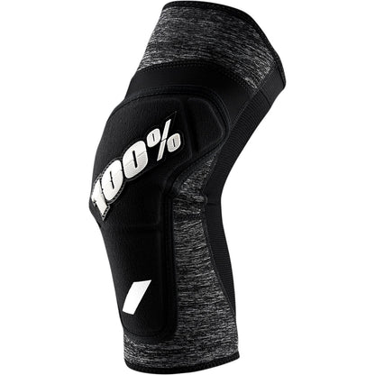 100% Ridecamp Knee Guards - Gray/Black - Large OPEN BOX [MPN: 70001-00007]_2288299