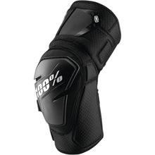 100% Fortis Knee Guards - Black - L/XL 70007-00002_1040115