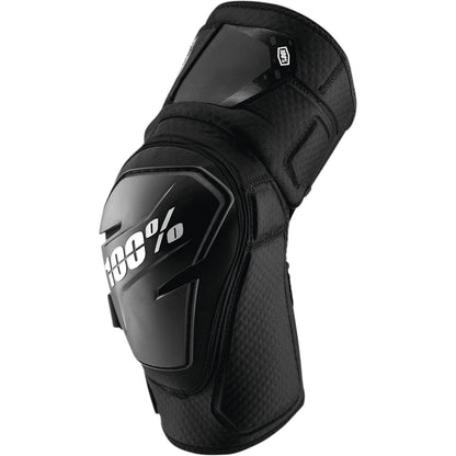 100% Fortis Knee Guards - Black - L/XL CLOSEOUT [MPN: 70007-00002]_1767568