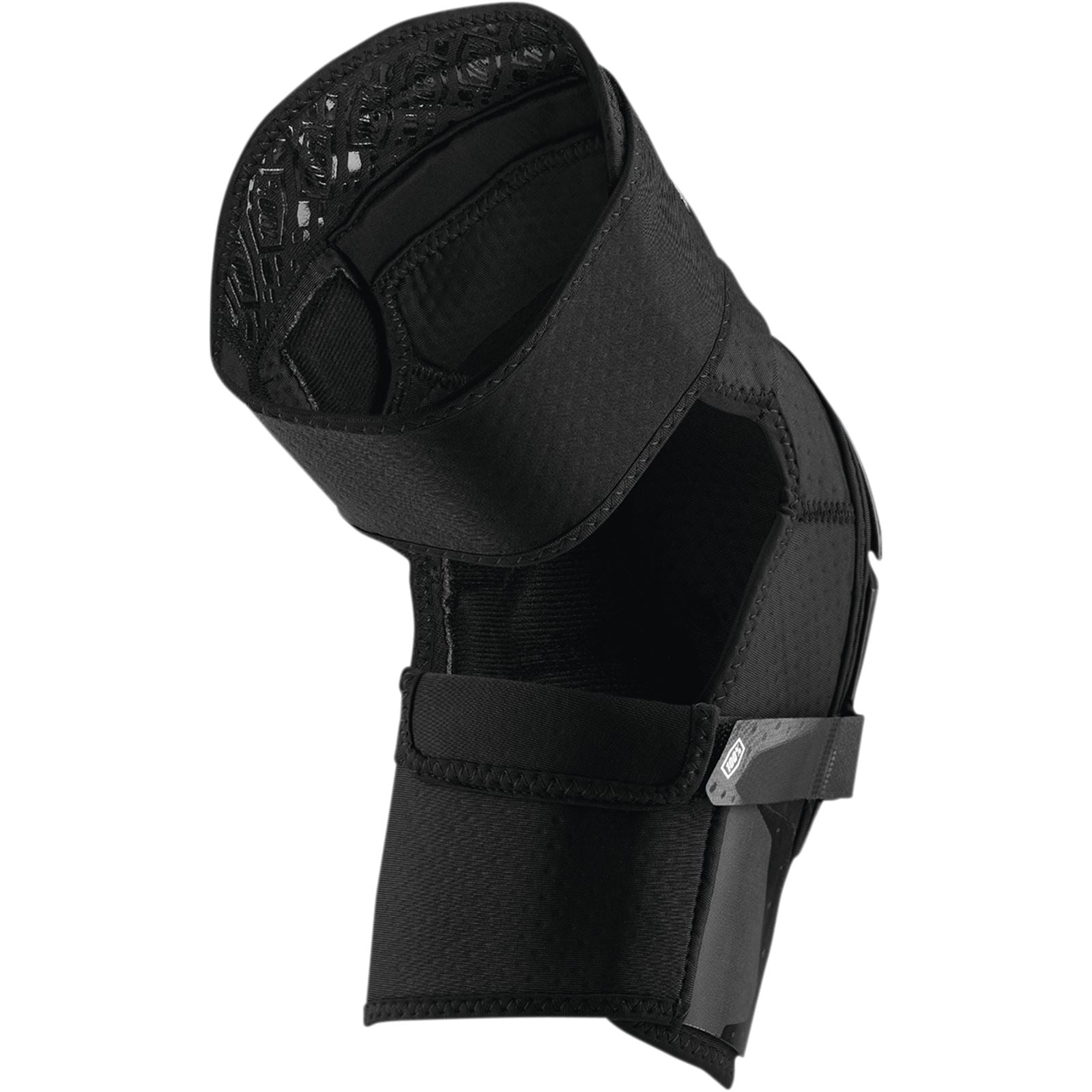 100% Fortis Knee Guards - Black - L/XL CLOSEOUT [MPN: 70007-00002]_1767569