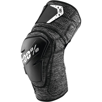 100% Fortis Knee Guards - Gray/Black - L/XL 70007-00004_1040119
