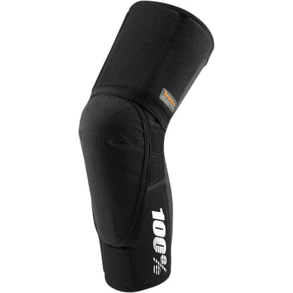 100% Teratec Plus Knee Guards - Black - Large 70005-00003_1040133