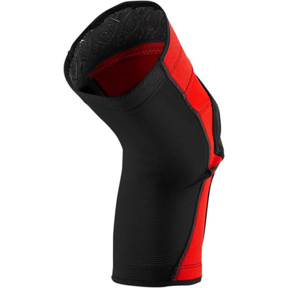 100% Ridecamp Knee Guards - Red/Black - Small 70001-00009_1040188