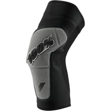 100% Ridecamp Knee Guards - Black/Gray - Large 70001-00003_1040200