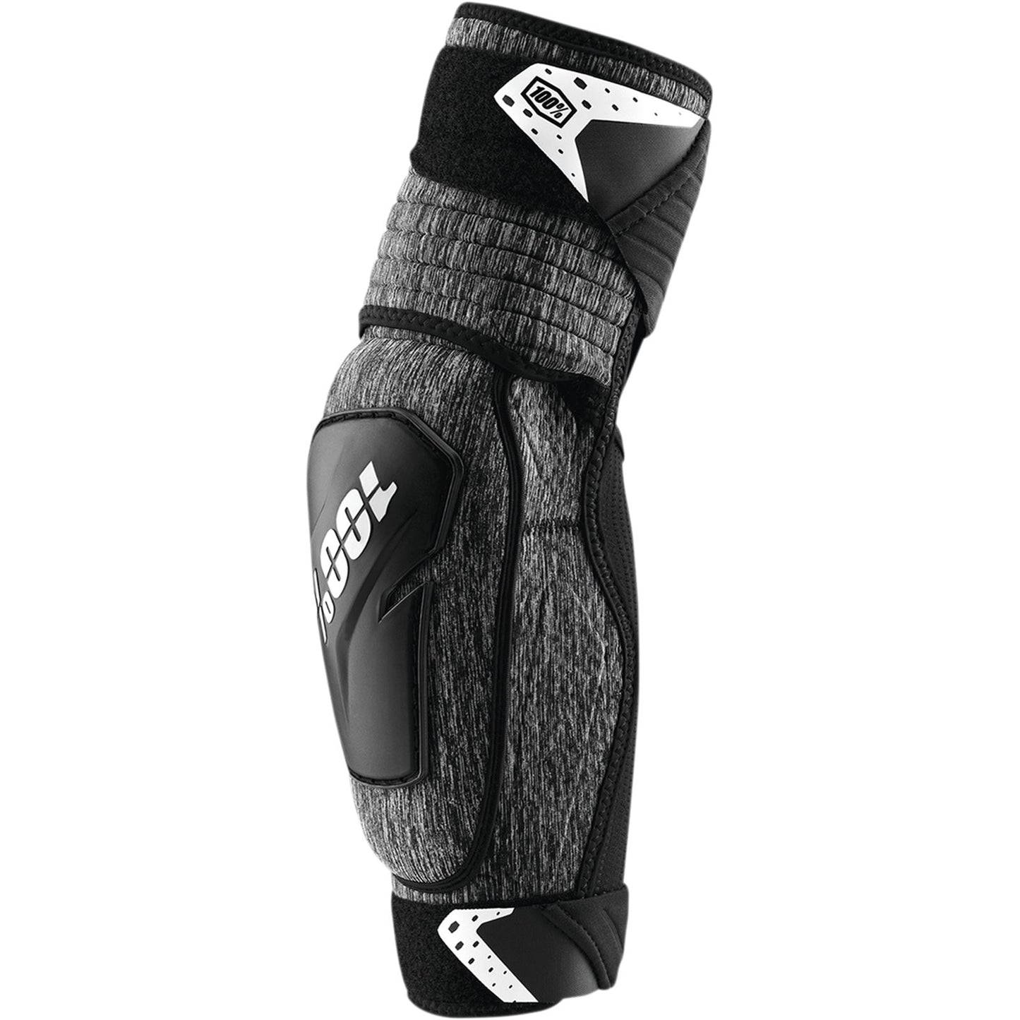 100% Fortis Elbow Guards - Gray/Black - S/M 70006-00003_1040240