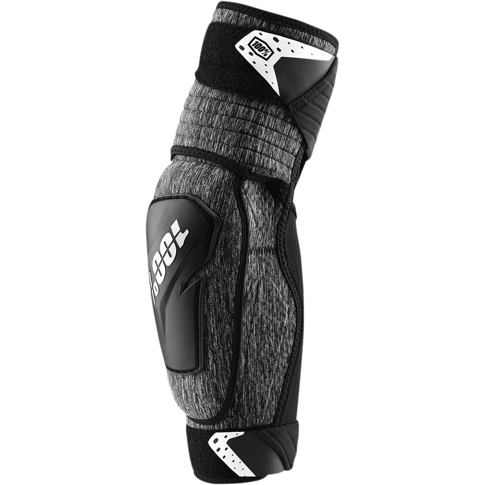 100% Fortis Elbow Guards - Gray/Black - S/M 70006-00003_1040240