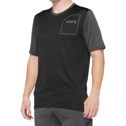 100% Ridecamp Jersey - Charcoal/Black - XL 40027-00008_1040533