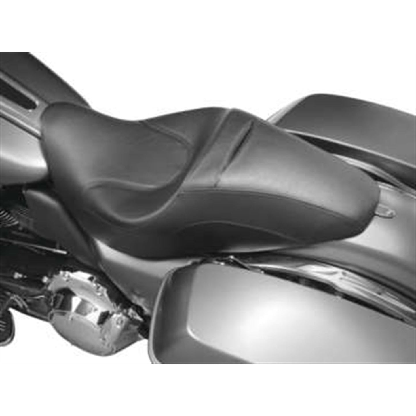 Sargent Fastback Seat Regular - Topstitch Badlands Black fits Harley FLH/FLT SHD-1900-80_1060667