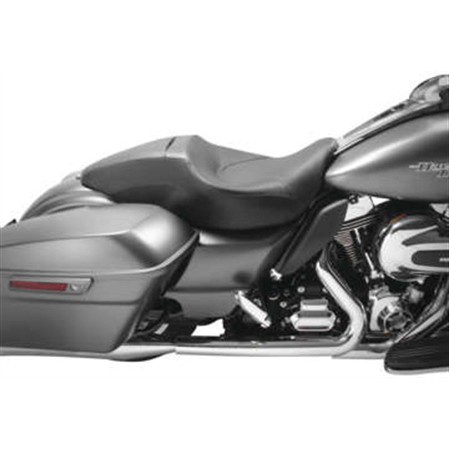 Sargent Fastback Seat Regular - Topstitch Badlands Black fits Harley FLH/FLT SHD-1900-80_1060668
