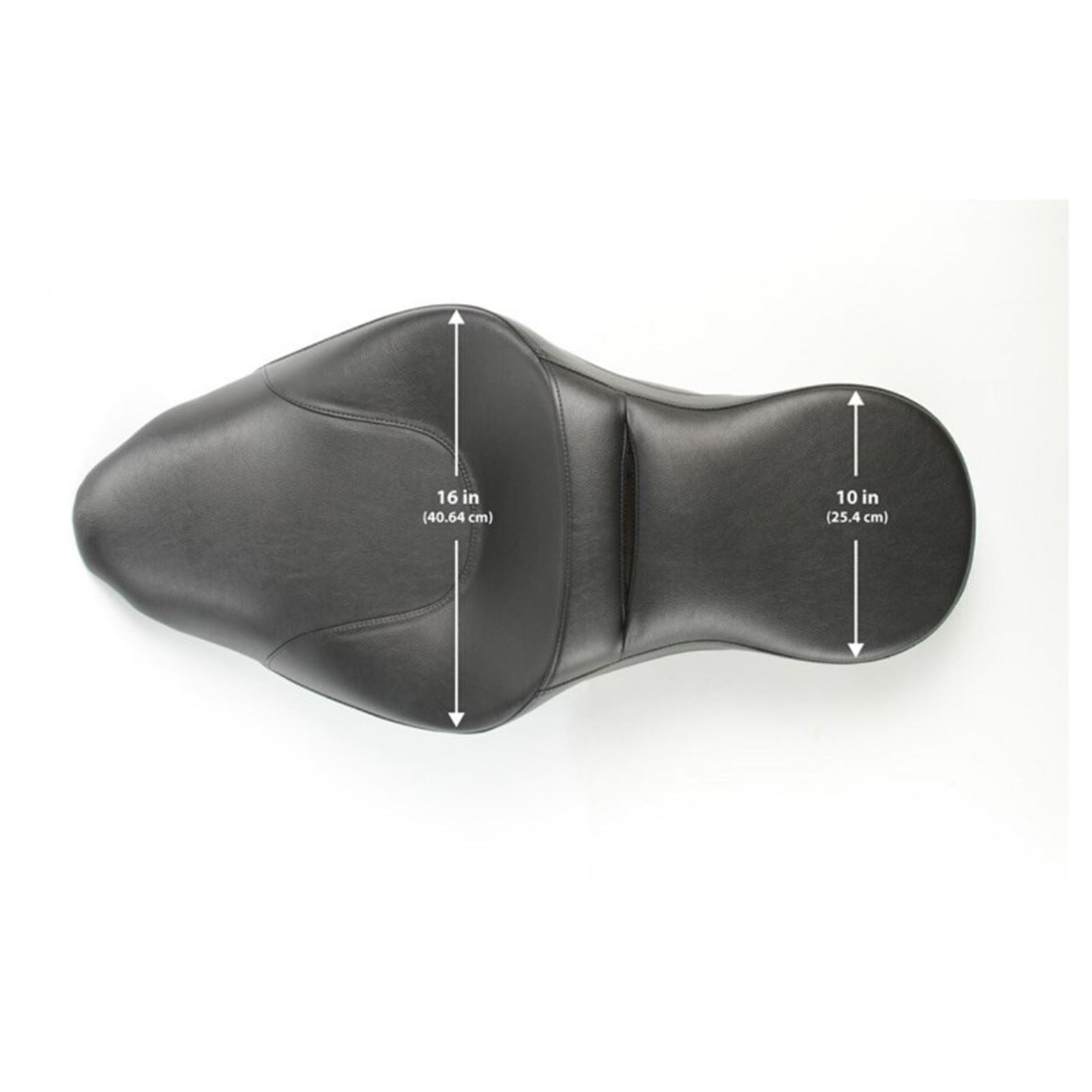 Sargent Two-Up City Seat Low - Topstitch Badlands Black fits Harley FLH/FLT SHD-1905-80_1547467