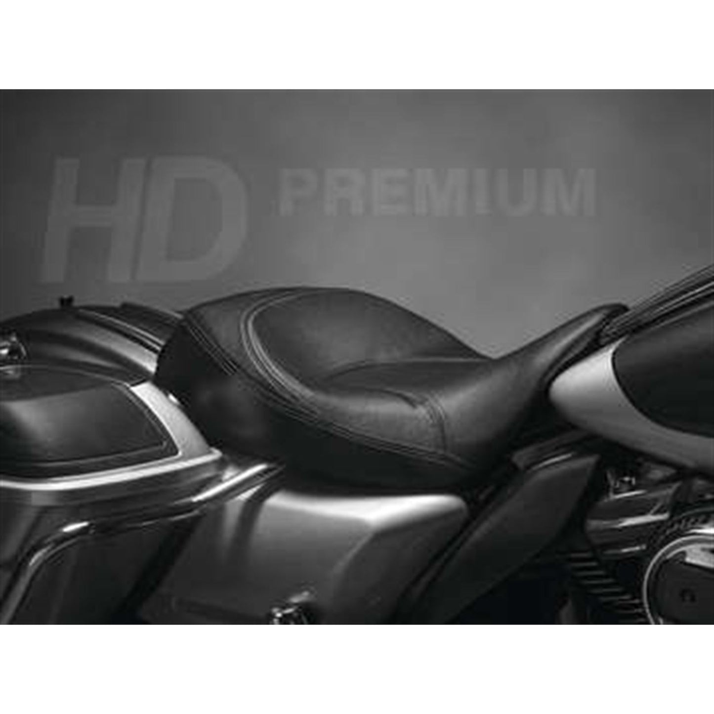 Sargent Solo Seat Extended Topstitch Badlands Black fits Harley OPEN-BOX SHD-1912F-80_1524570