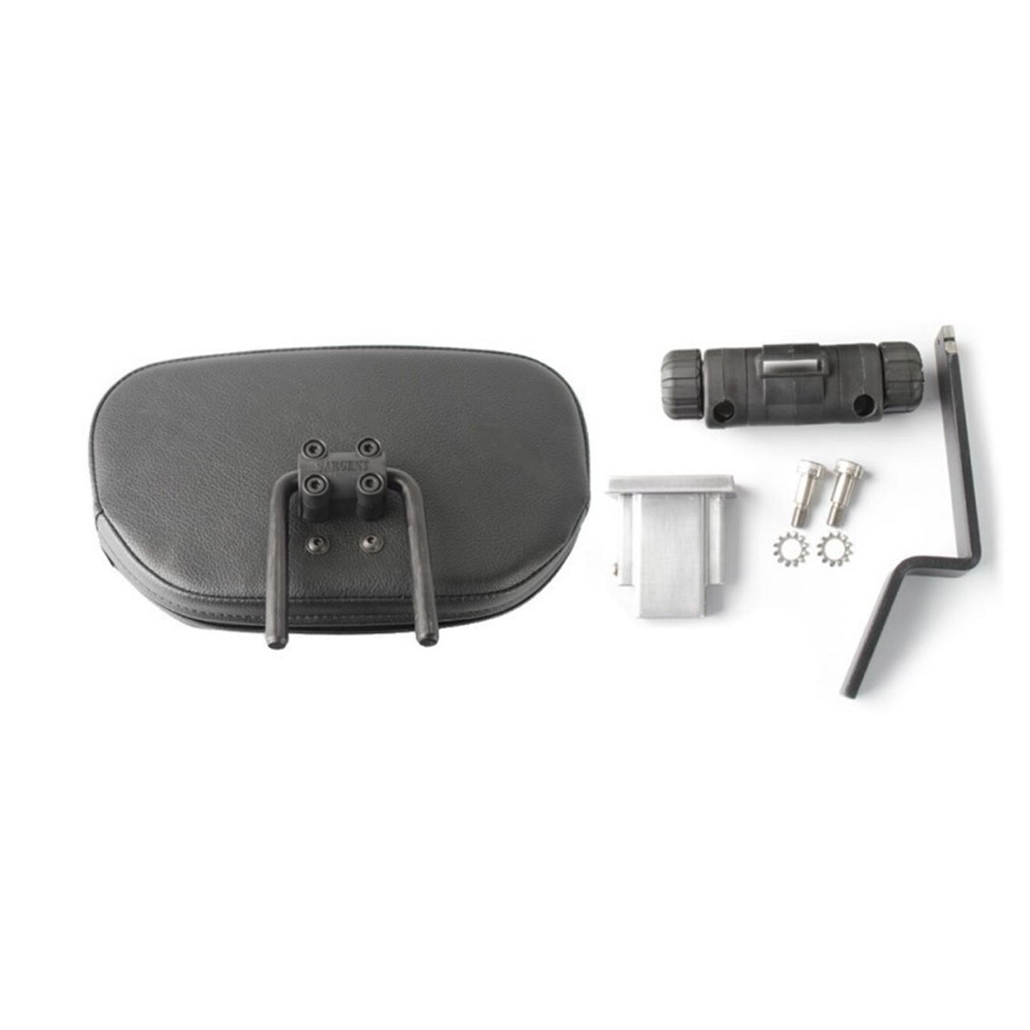 Sargent EM-5 Adjustable Rider Backrest Badlands Black fits Harley FLH/FLT  BR-2112-80_1547509