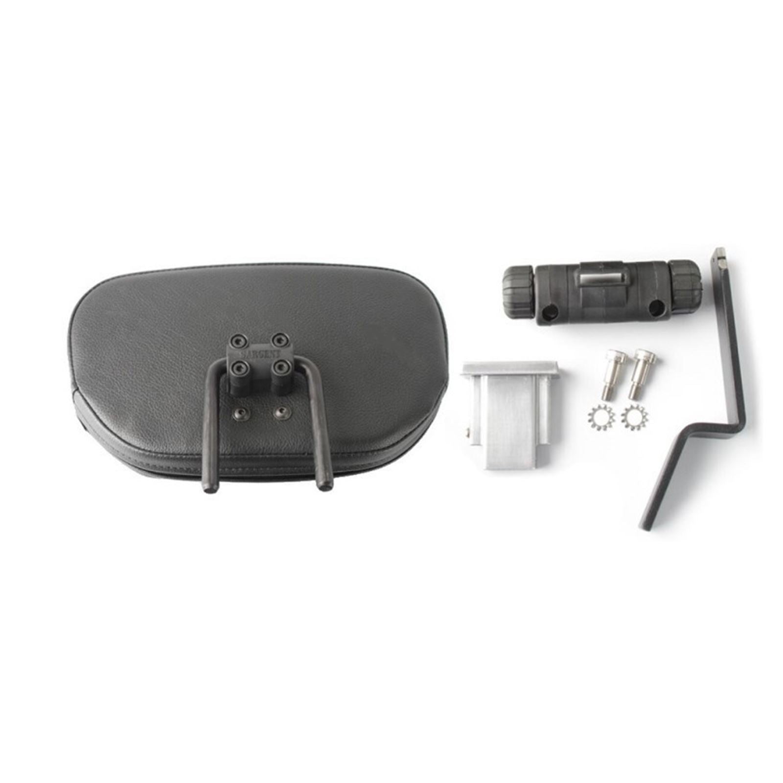 Sargent EM-5 Adjustable Rider Backrest Badlands Black fits Harley FLH/FLT  BR-2112-80_1547509
