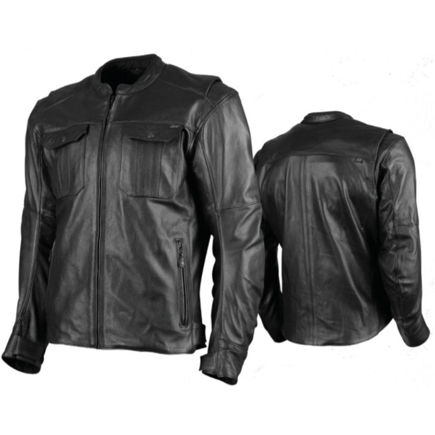 Band Of Brothers Leather Jacket - Black - XL_795541