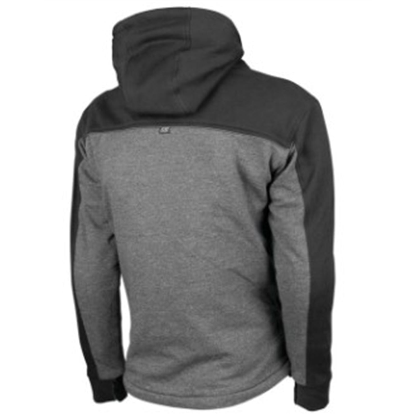 Hammer Down Armored Hoody - Black/Grey - Large_795586