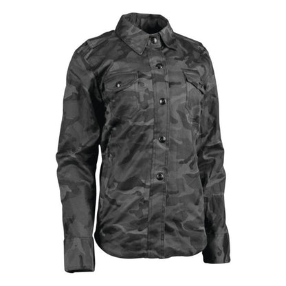 Women's Speed Society Armored Shirt - Camo - Small_836865
