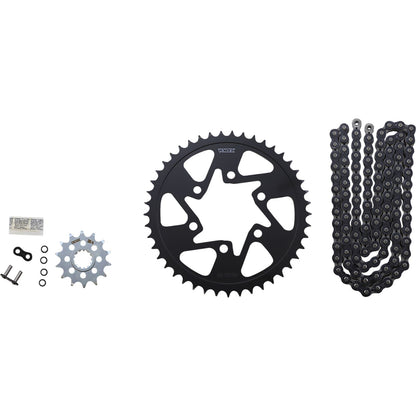 Vortex Chain Kit - Black for Kawasaki 2019-2021 Ninja ZX-6R CK4219_1092625
