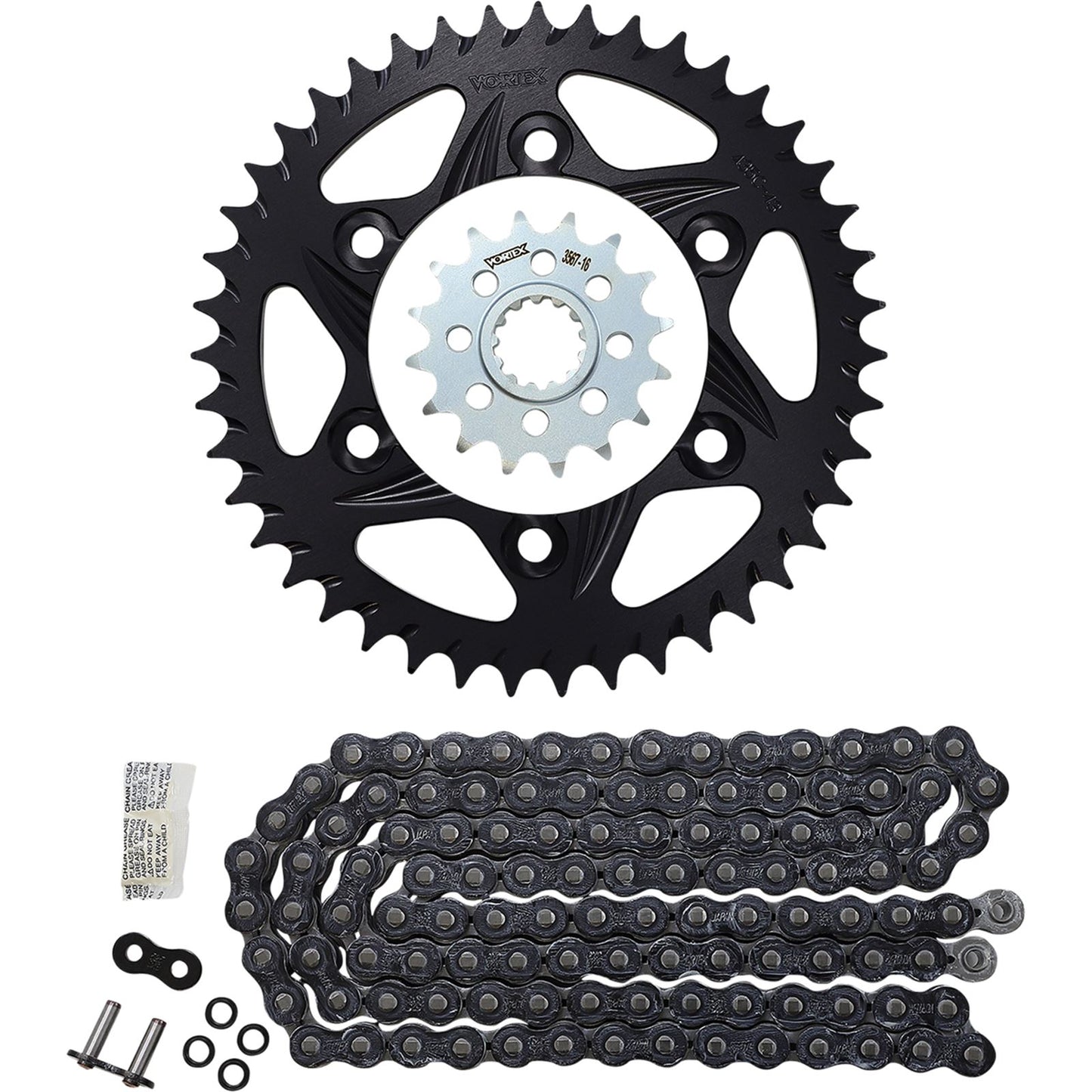 Vortex Chain Kit - Black for Yamaha CK6471_1092628
