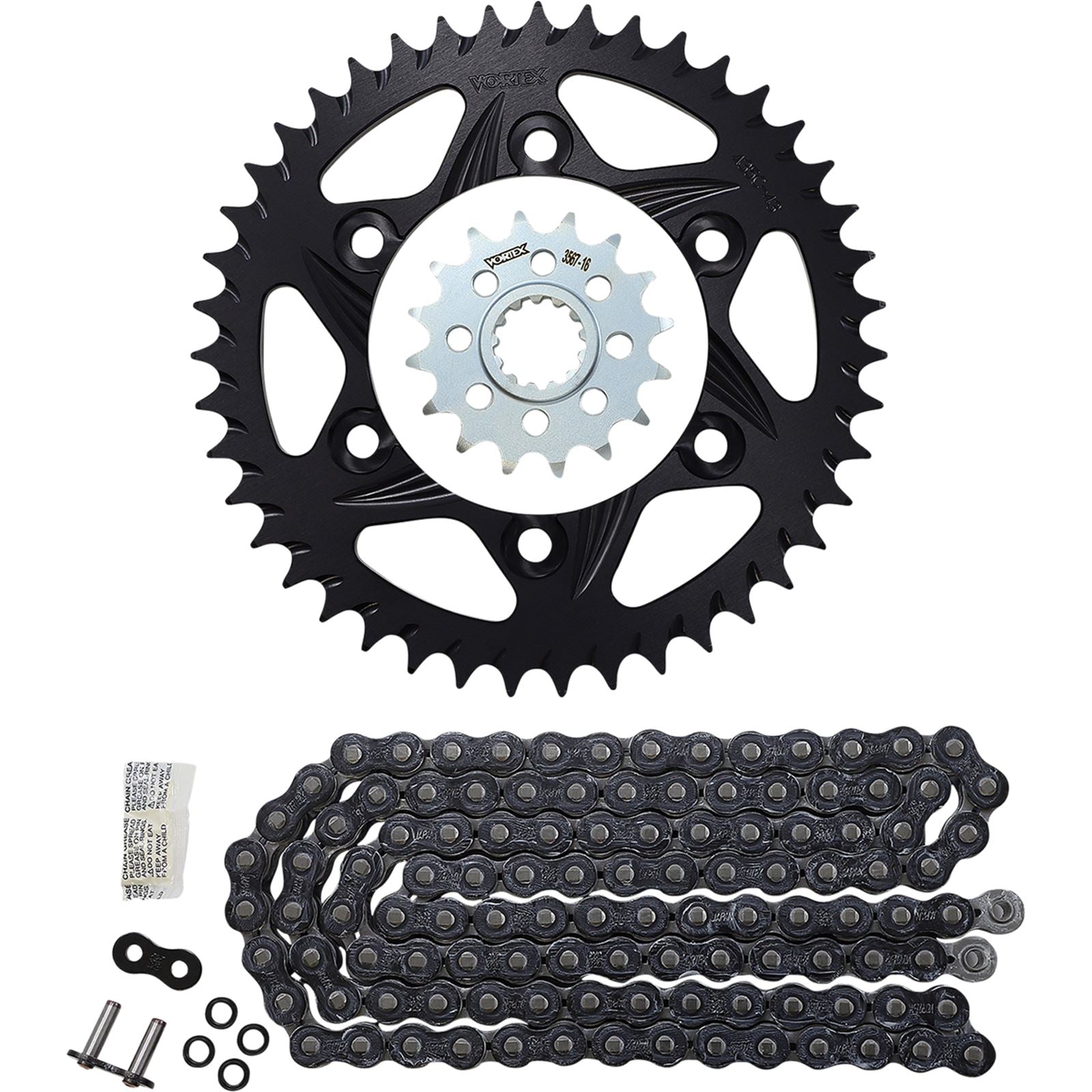Vortex Chain Kit - Black for Yamaha CK6471_1092628
