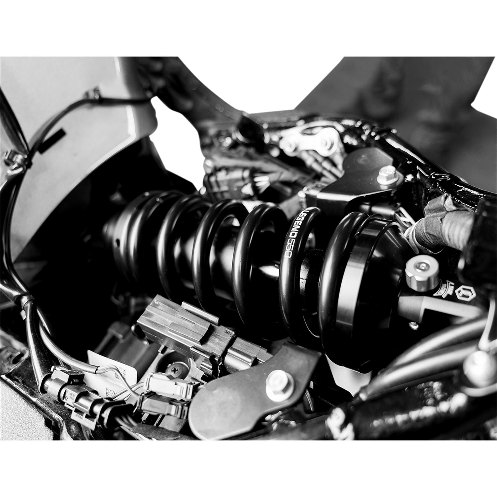 Legend Suspensions REVO-A Mono Shock - 13" - Heavy Duty - '18+ M-Eight Softail Models [MPN: 1310-2250]_1058384