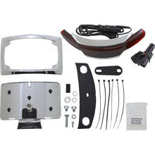 Ciro Taillight/License Plate Frame - Chrome - Red Lens [MPN: 40253]_1092685