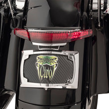 Ciro Taillight/License Plate Frame - Chrome - Red Lens [MPN: 40253]_1092686