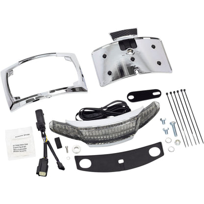 Ciro Taillight/License Plate Frame - Chrome - Smoke Lens [MPN: 40254]_1092687