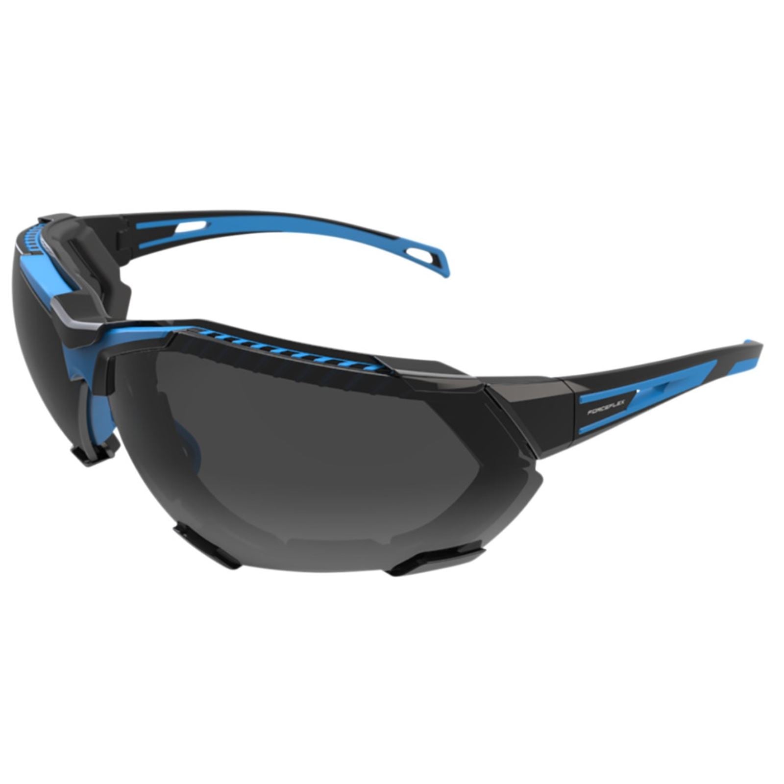 Forceflex FF4 Sunglasses - Foam - Black/Blue - Smoke [MPN: FF4-01025-041]_837389