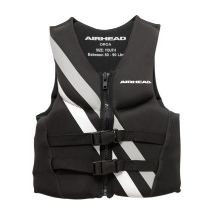Airhead Youth Orca Life Vest - Black/White [MPN: 10075-03-B-BK]_884411