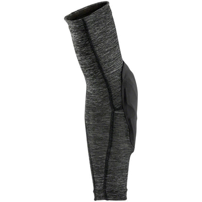 100% Teratec Elbow Guards Grey Heather/Black, Medium 90130-303-11_1362116
