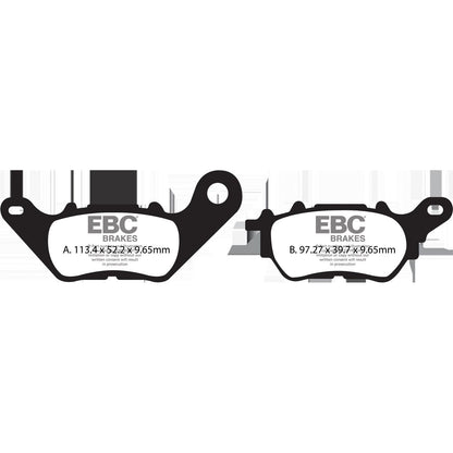 EBC Brakes Brake Pads SFA705 Organic Scooter SFA706_1437729