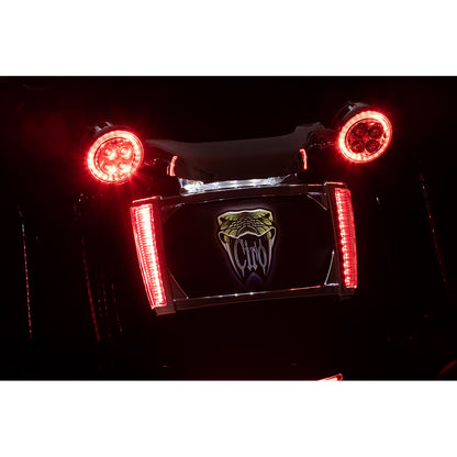 Ciro Lighted License Plate Frame for '14-up Street Glide Style Fender [MPN: 40301]_1092938