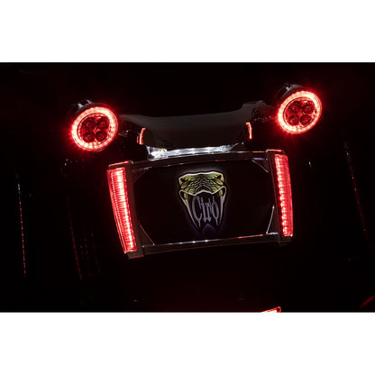 Ciro Lighted License Plate Frame for '14-up Street Glide Style Fender [MPN: 40301]_1092939