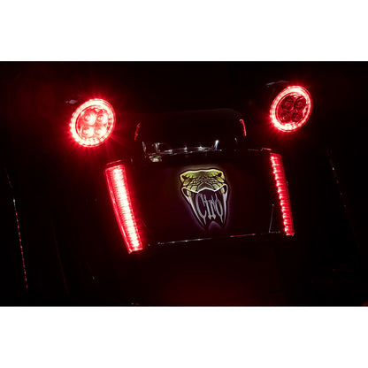 Ciro Lighted License Plate Frame for '14-up Street Glide Style Fender [MPN: 40302]_1092942