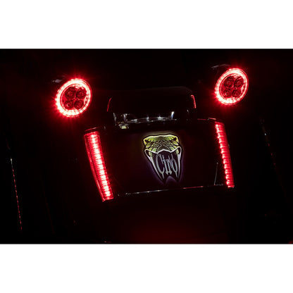 Ciro Lighted License Plate Frame for '14-up Street Glide Style Fender [MPN: 40302]_1092945