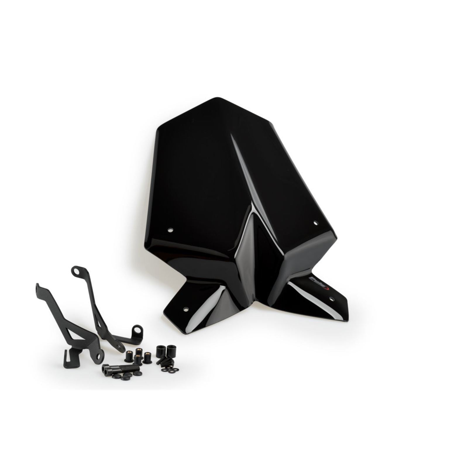 Puig New Generation Windscreen - Black for Gas Gas/ Husqvarna/ KTM 20461N_860567