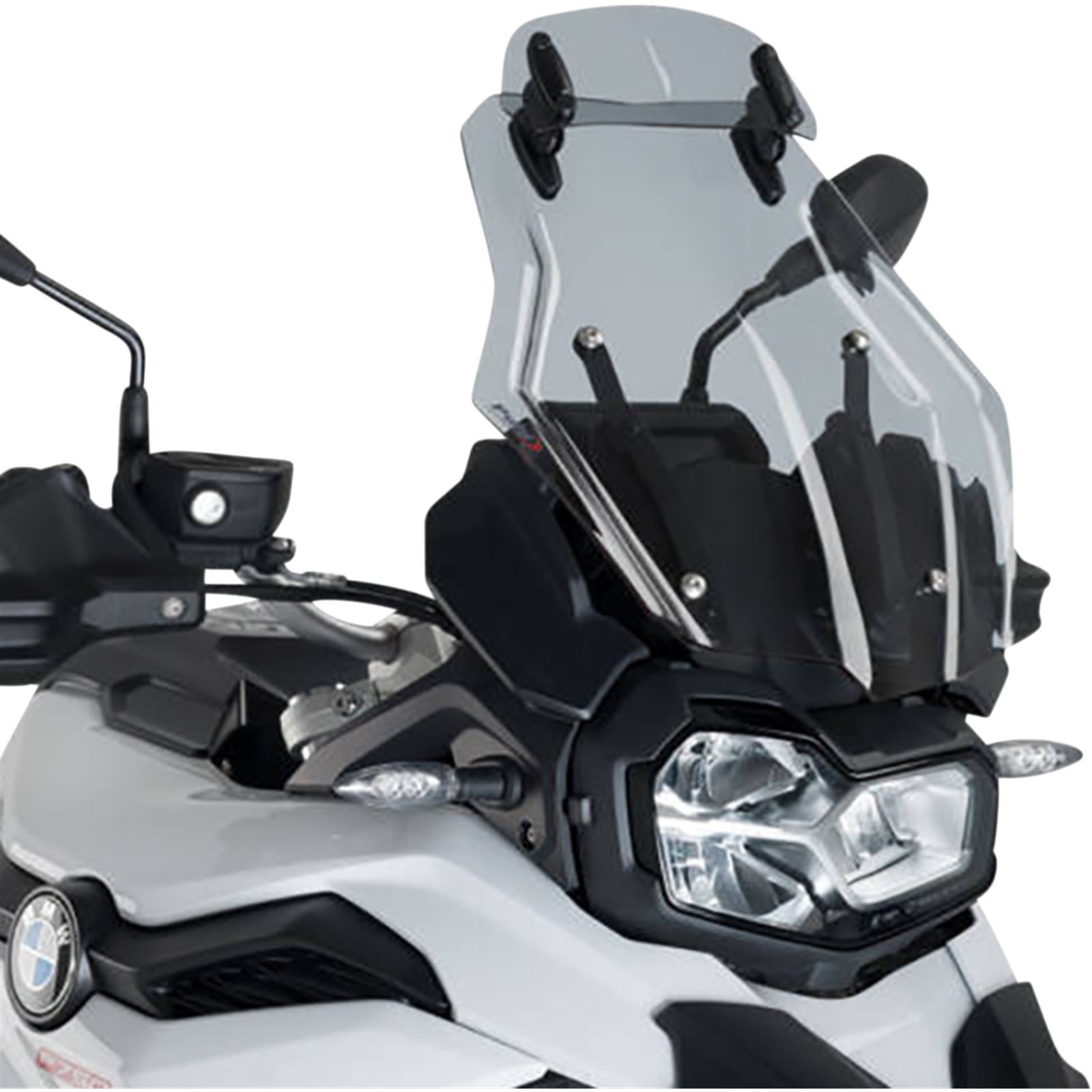 Puig Touring Windscreen w/ Visor - Smoke 3832H_1058694