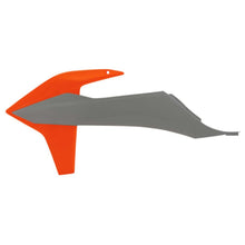 Acerbis Radiator Shrouds - Gray/Orange - SA/XC/EXC 2726511294_890102