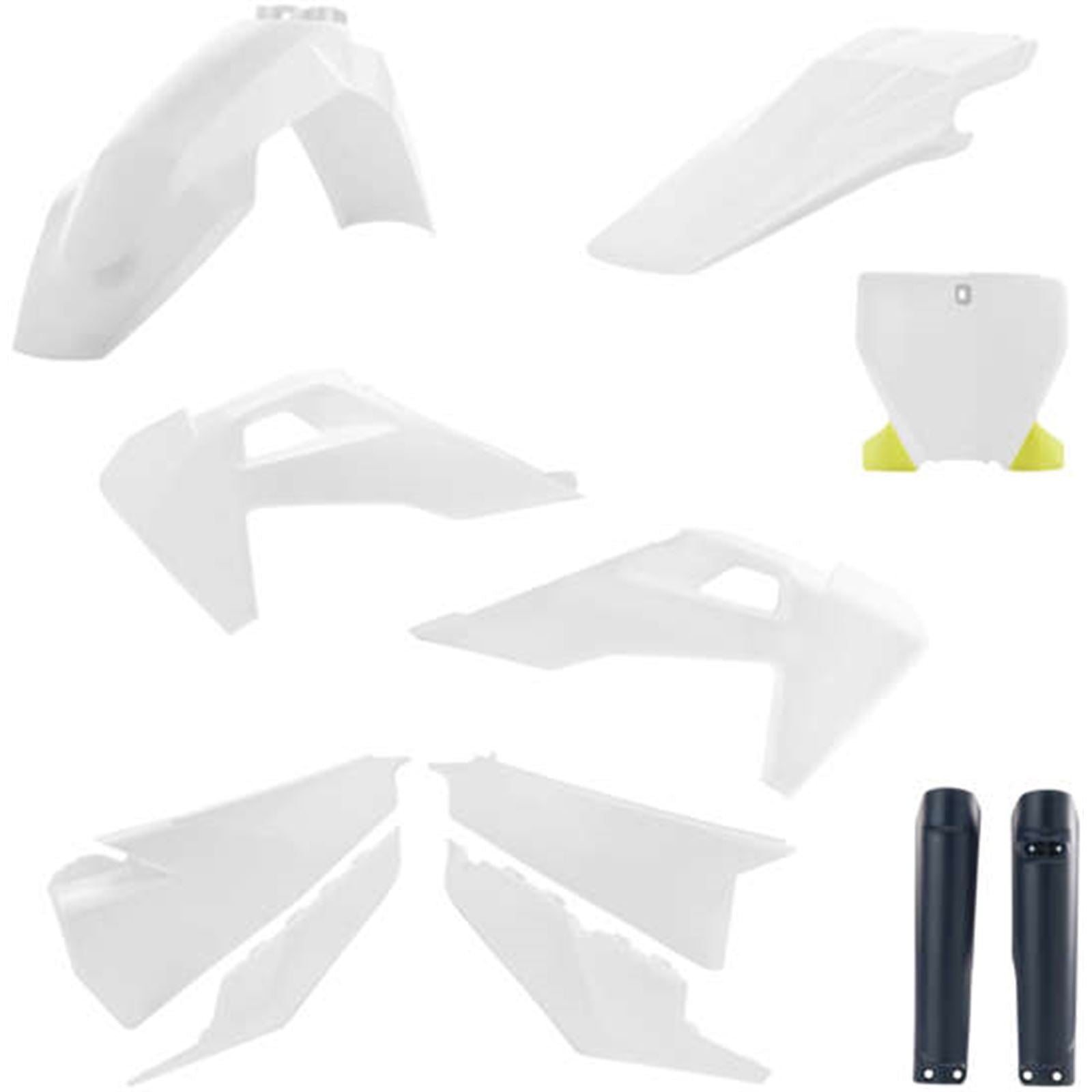 Acerbis Full Replacement Body Kit for Husqvarna - White 2726557428_1061357