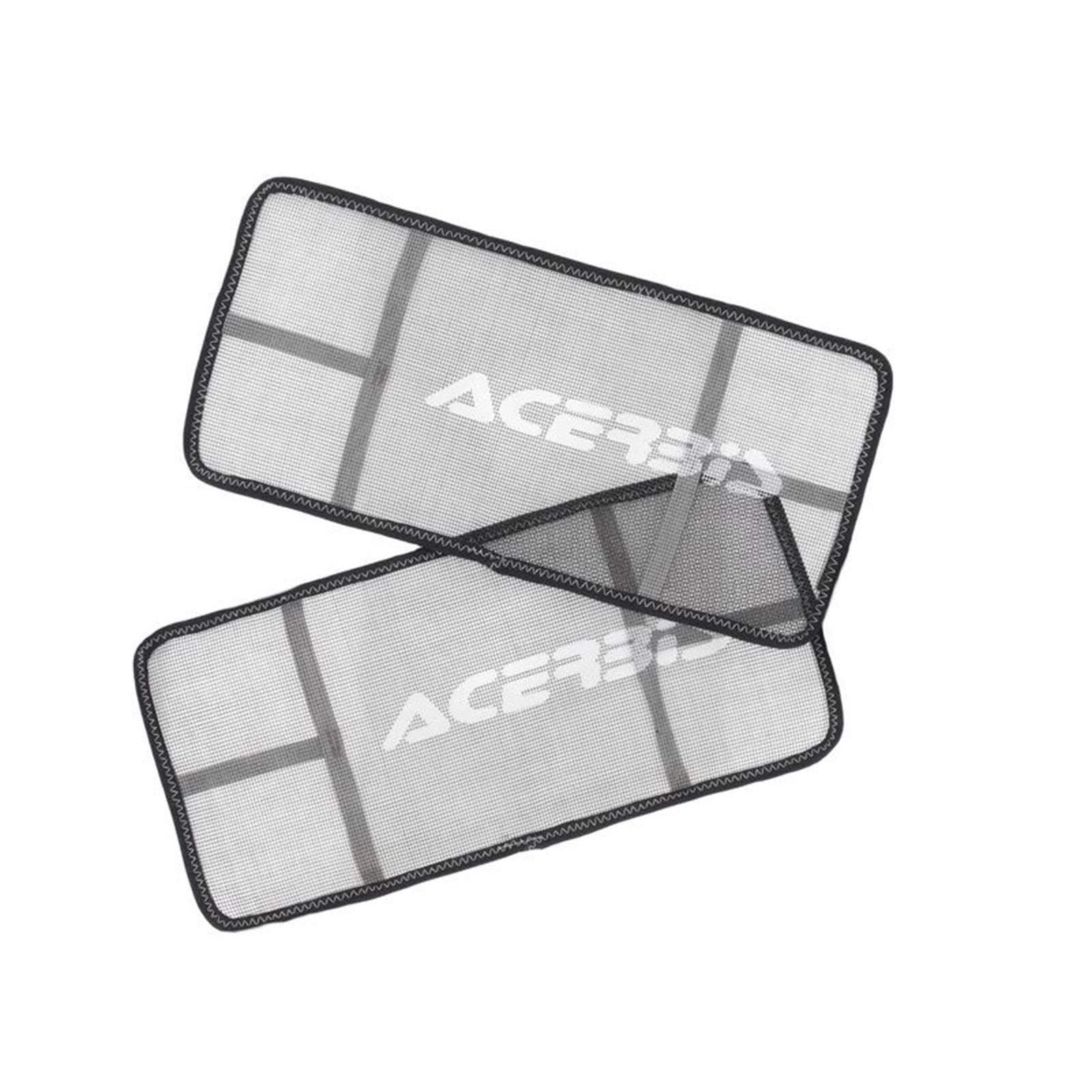 Acerbis U-Ret Radiator Louvers, Black 2929380001_890139